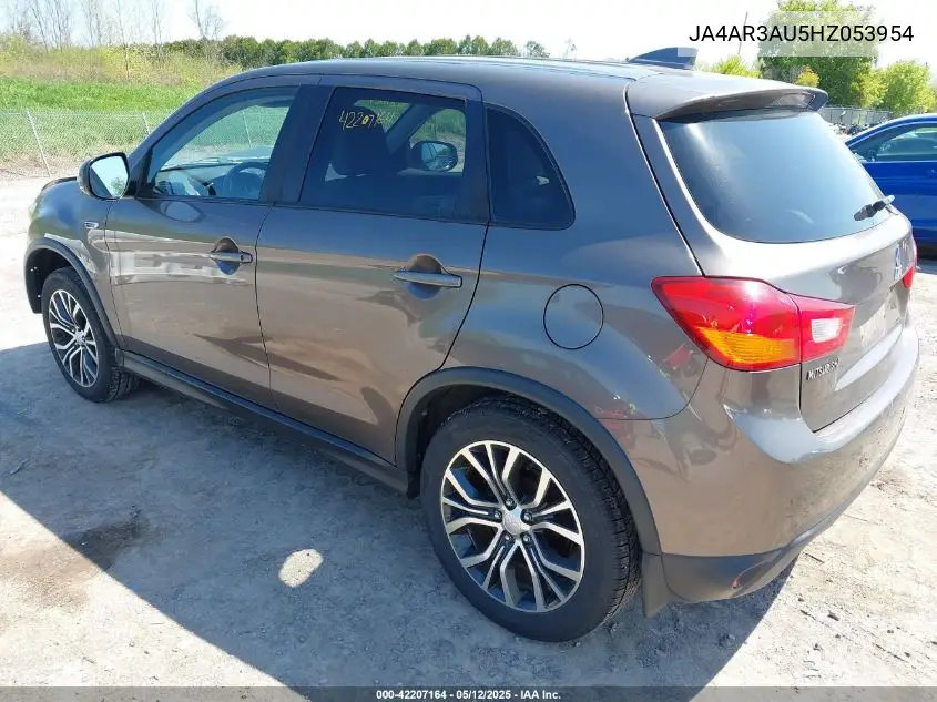 2017 Mitsubishi Outlander Sport 2.0 Es VIN: JA4AR3AU5HZ053954 Lot: 42207164