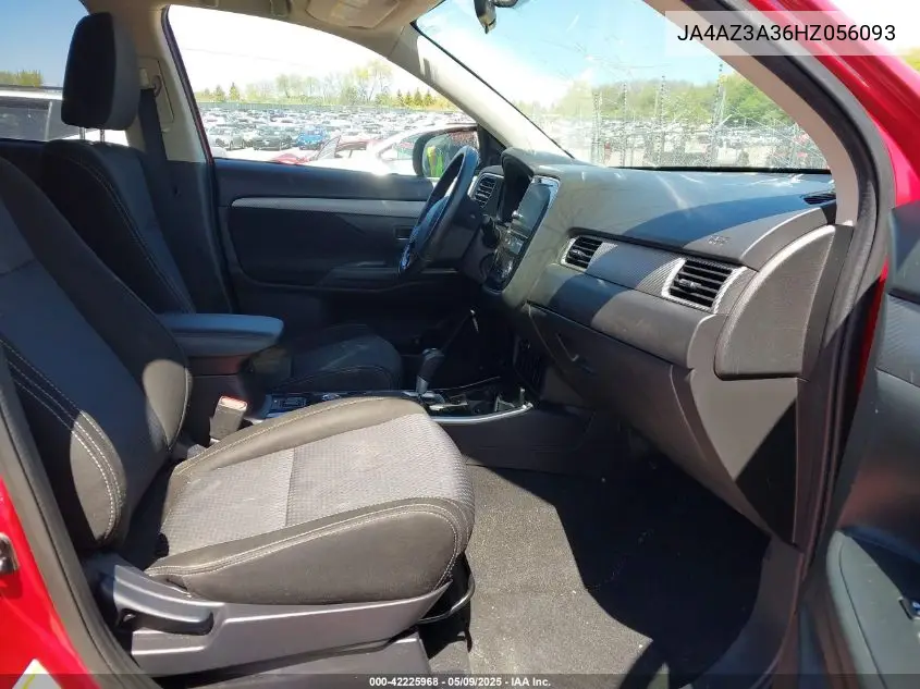 2017 Mitsubishi Outlander Se VIN: JA4AZ3A36HZ056093 Lot: 42225968