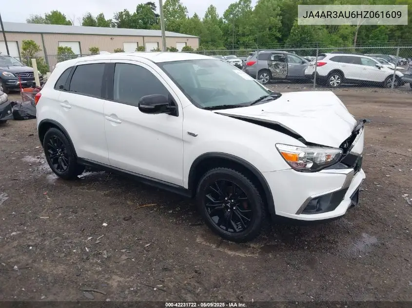 2017 Mitsubishi Outlander Sport 2.0 Le VIN: JA4AR3AU6HZ061609 Lot: 42231722