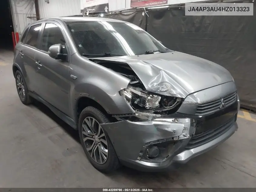 2017 Mitsubishi Outlander Sport 2.0 Es VIN: JA4AP3AU4HZ013323 Lot: 42259766