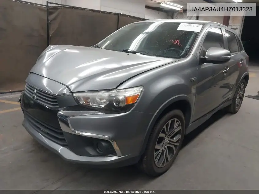 2017 Mitsubishi Outlander Sport 2.0 Es VIN: JA4AP3AU4HZ013323 Lot: 42259766