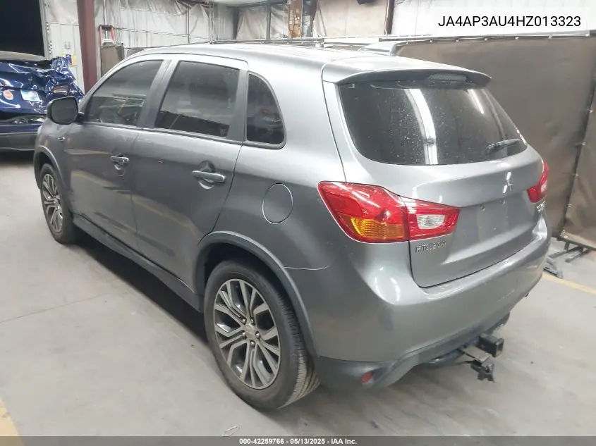 2017 Mitsubishi Outlander Sport 2.0 Es VIN: JA4AP3AU4HZ013323 Lot: 42259766