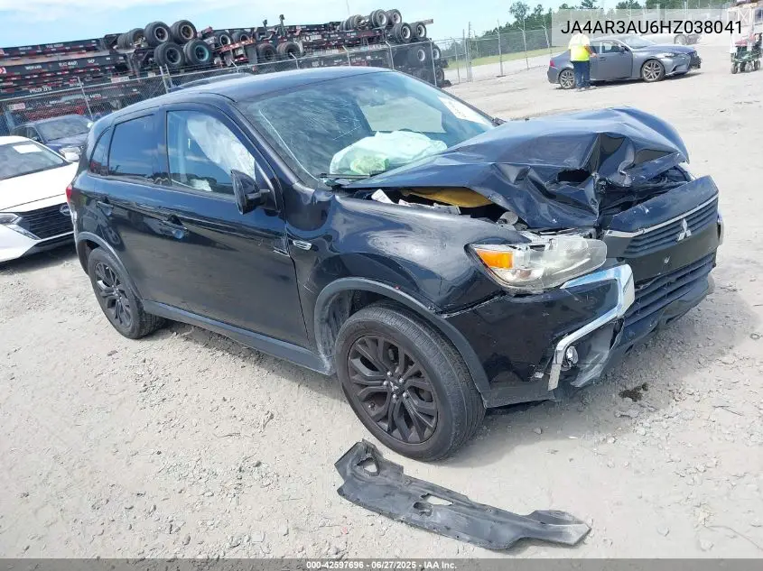 2017 Mitsubishi Outlander Sport 2.0 Le VIN: JA4AR3AU6HZ038041 Lot: 42597696