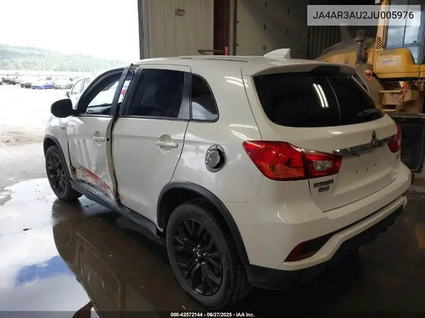 2018 Mitsubishi Outlander Sport 2.0 Le VIN: JA4AR3AU2JU005976 Lot: 42572144
