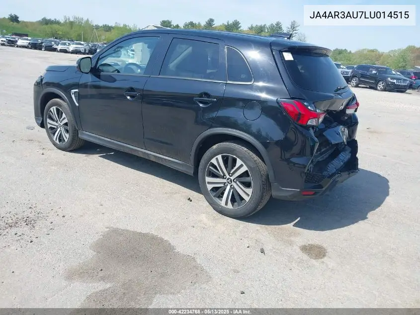 2020 Mitsubishi Outlander Sport 2.0 Se Awc VIN: JA4AR3AU7LU014515 Lot: 42234768