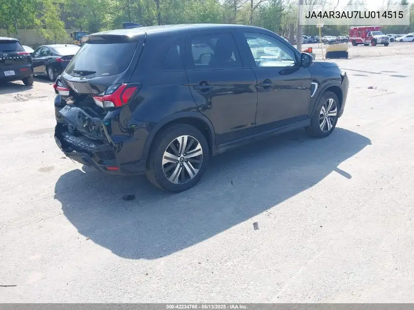 2020 Mitsubishi Outlander Sport 2.0 Se Awc VIN: JA4AR3AU7LU014515 Lot: 42234768