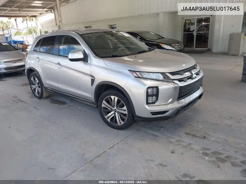 2020 Mitsubishi Outlander Sport 2.0 Be/2.0 Es/2.0 Sp VIN: JA4AP3AU5LU017645 Lot: 42259034