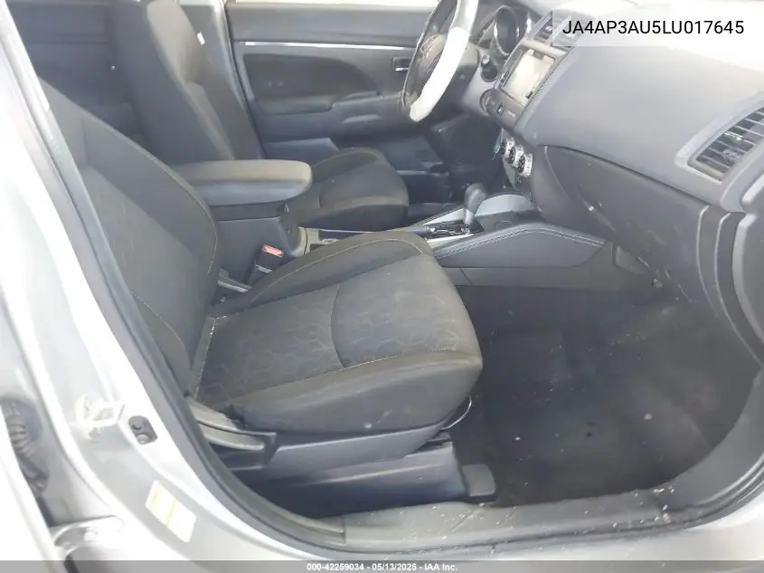2020 Mitsubishi Outlander Sport 2.0 Be/2.0 Es/2.0 Sp VIN: JA4AP3AU5LU017645 Lot: 42259034