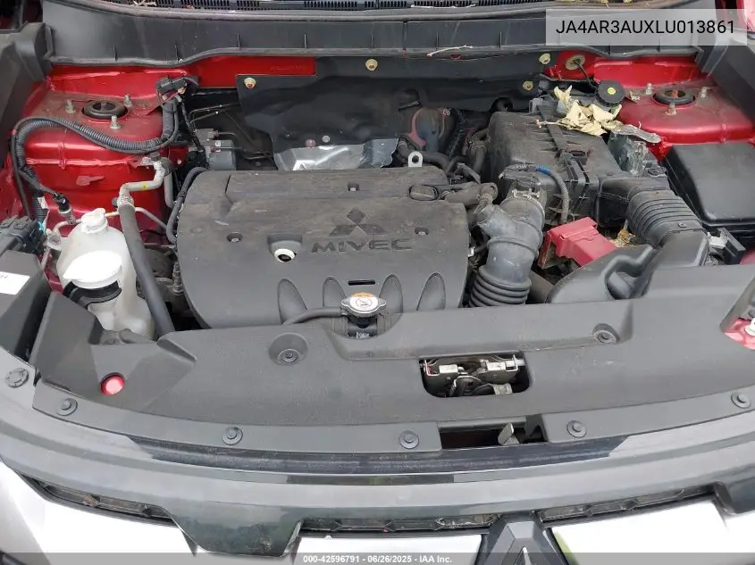 2020 Mitsubishi Outlander Sport 2.0 Es Awc VIN: JA4AR3AUXLU013861 Lot: 42596791