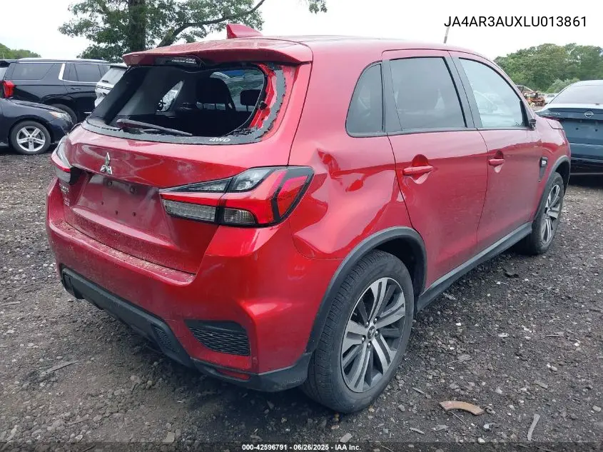 2020 Mitsubishi Outlander Sport 2.0 Es Awc VIN: JA4AR3AUXLU013861 Lot: 42596791