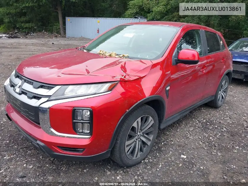 2020 Mitsubishi Outlander Sport 2.0 Es Awc VIN: JA4AR3AUXLU013861 Lot: 42596791