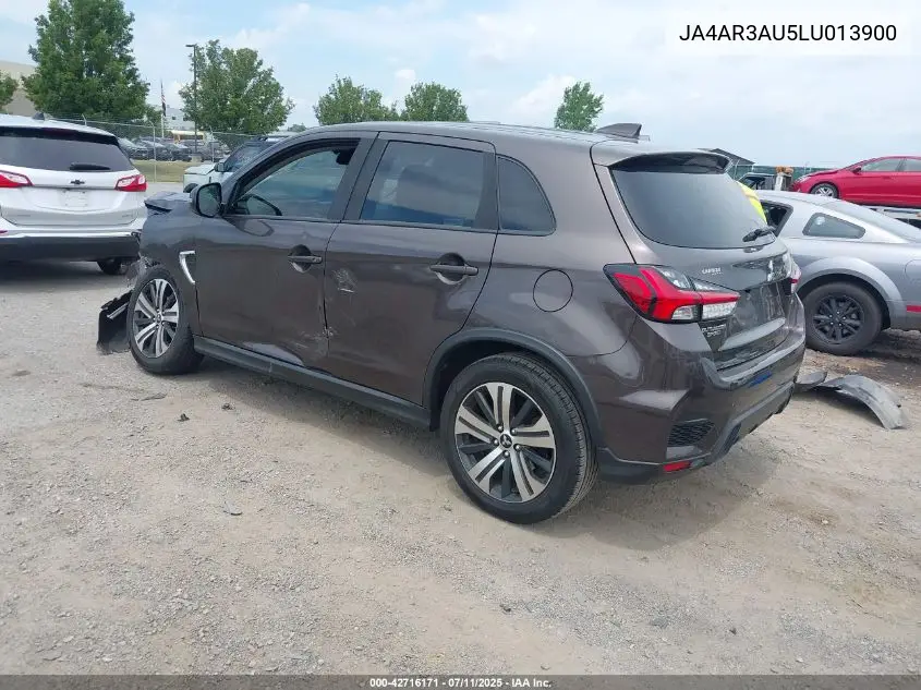 2020 Mitsubishi Outlander Sport 2.0 Se Awc VIN: JA4AR3AU5LU013900 Lot: 42716171