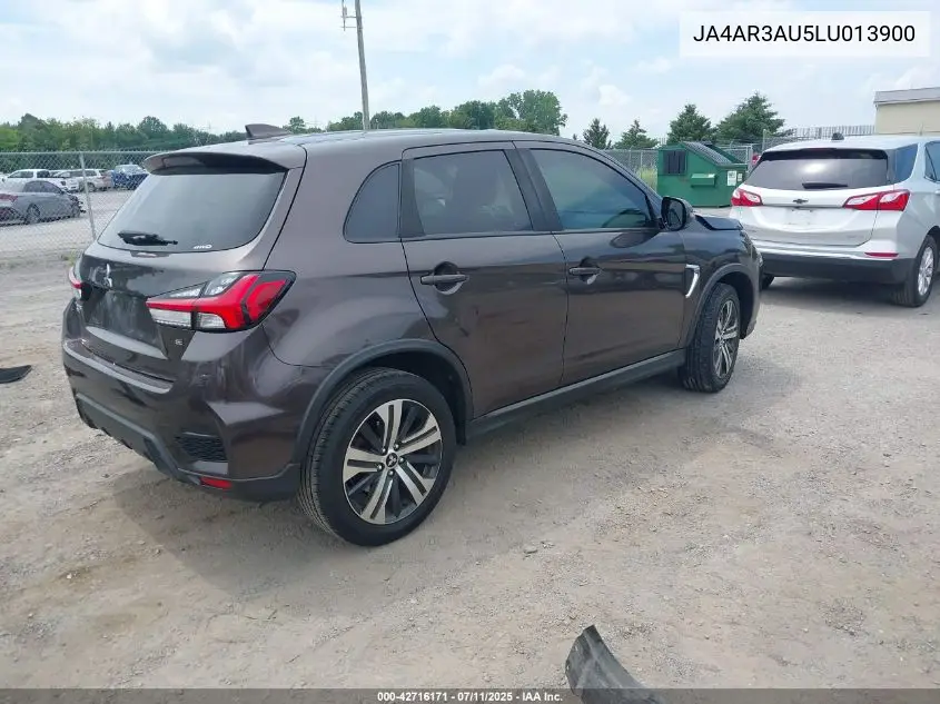 2020 Mitsubishi Outlander Sport 2.0 Se Awc VIN: JA4AR3AU5LU013900 Lot: 42716171