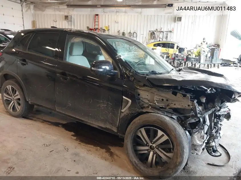 2021 Mitsubishi Outlander Sport 2.0 Be Awc/2.0 Es Awc/2.0 Le Awc/2.0 Se Awc VIN: JA4ARUAU6MU011483 Lot: 42243710