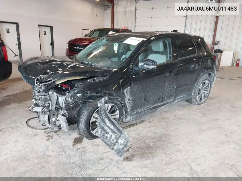 2021 Mitsubishi Outlander Sport 2.0 Be Awc/2.0 Es Awc/2.0 Le Awc/2.0 Se Awc VIN: JA4ARUAU6MU011483 Lot: 42243710