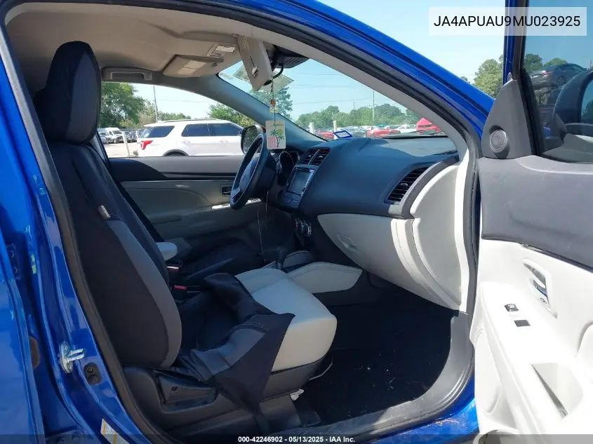 2021 Mitsubishi Outlander Sport 2.0 Be 2Wd/2.0 Es 2Wd/2.0 Le 2Wd/2.0 S 2Wd VIN: JA4APUAU9MU023925 Lot: 42246902