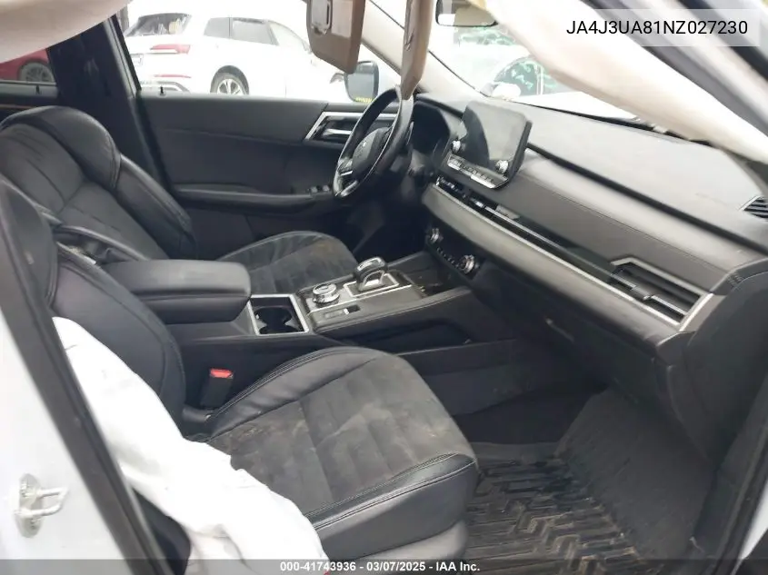 2022 Mitsubishi Outlander Black Edition 2Wd/Se 2.5 2Wd/Se Launch Edition 2Wd VIN: JA4J3UA81NZ027230 Lot: 41743936
