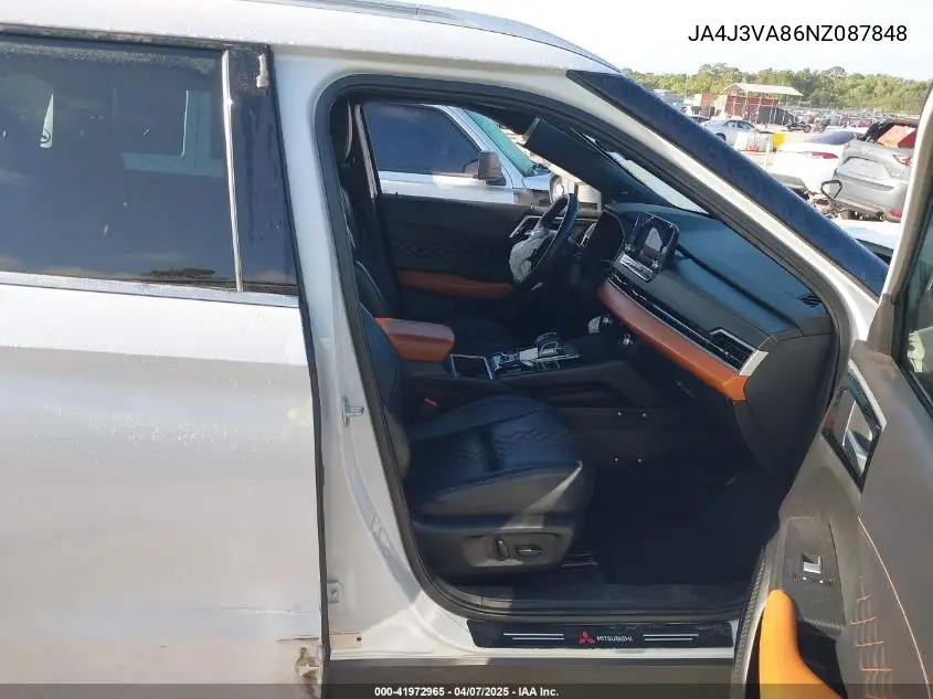 2022 Mitsubishi Outlander Sel 2.5 2Wd/Sel Special Edition 2Wd VIN: JA4J3VA86NZ087848 Lot: 41972965