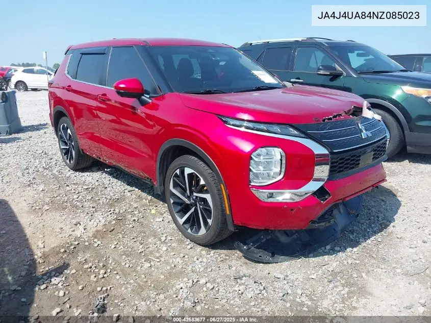 2022 Mitsubishi Outlander Black Edition S-Awc/Se 2.5 S-Awc/Se Launch Edition S-Awc VIN: JA4J4UA84NZ085023 Lot: 42583677