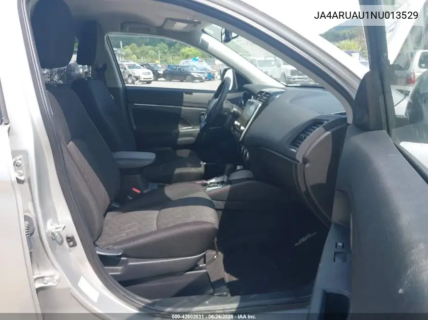 2022 Mitsubishi Outlander Sport 2.0 Be Awc/2.0 Es Awc/2.0 Le Awc/2.0 Se Awc/2.0 Se Special Edition Awc VIN: JA4ARUAU1NU013529 Lot: 42602831