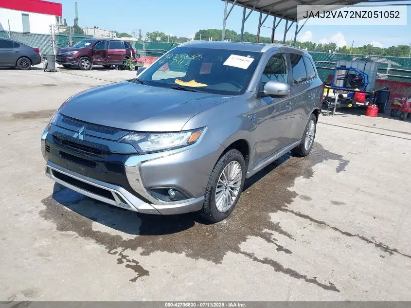 2022 Mitsubishi Outlander Phev Gt S-Awc/Le S-Awc/Sel S-Awc VIN: JA4J2VA72NZ051052 Lot: 42706630