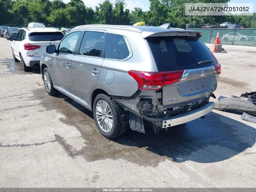 2022 Mitsubishi Outlander Phev Gt S-Awc/Le S-Awc/Sel S-Awc VIN: JA4J2VA72NZ051052 Lot: 42706630