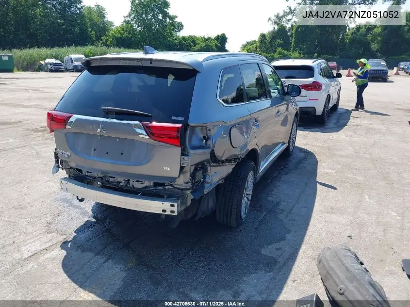 2022 Mitsubishi Outlander Phev Gt S-Awc/Le S-Awc/Sel S-Awc VIN: JA4J2VA72NZ051052 Lot: 42706630