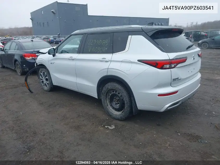 2023 Mitsubishi Outlander Phev Gt VIN: JA4T5VA90PZ603541 Lot: 12294083