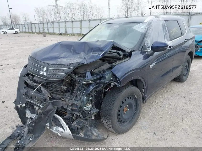 2023 Mitsubishi Outlander Phev Le/Sel VIN: JA4T5UA95PZ618577 Lot: 12304592