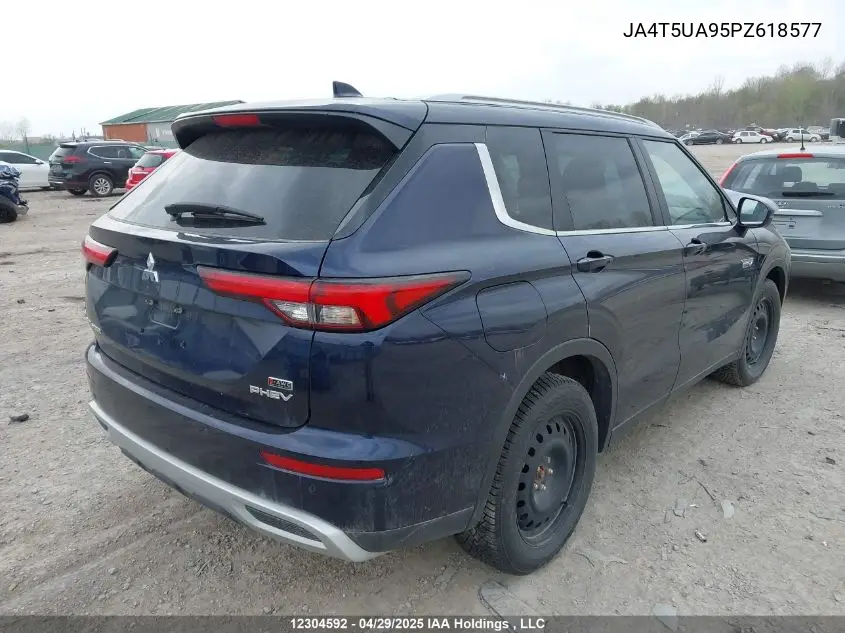 2023 Mitsubishi Outlander Phev Le/Sel VIN: JA4T5UA95PZ618577 Lot: 12304592