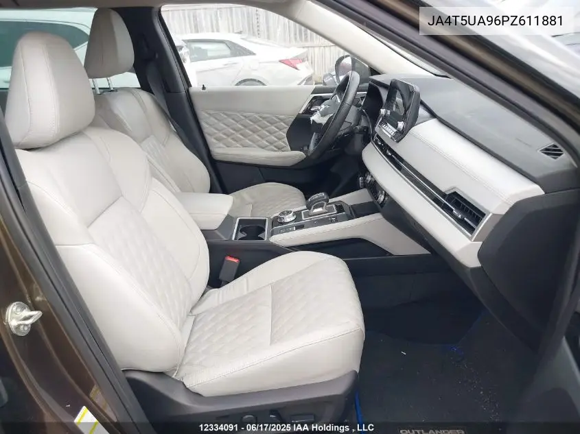 2023 Mitsubishi Outlander Phev VIN: JA4T5UA96PZ611881 Lot: 12334091