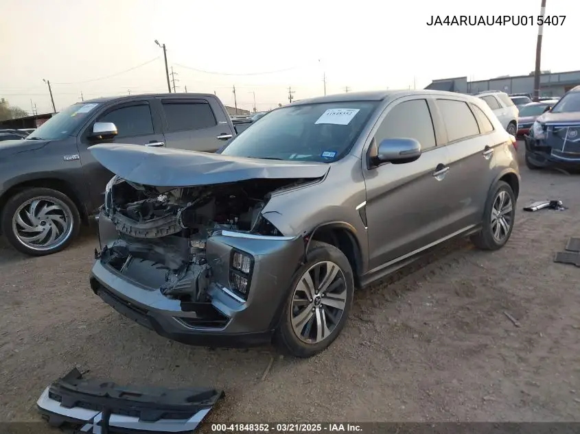 2023 Mitsubishi Outlander Sport 2.0 Se Awc VIN: JA4ARUAU4PU015407 Lot: 41848352