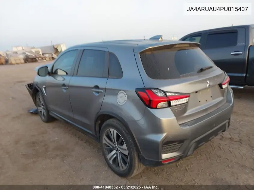 2023 Mitsubishi Outlander Sport 2.0 Se Awc VIN: JA4ARUAU4PU015407 Lot: 41848352