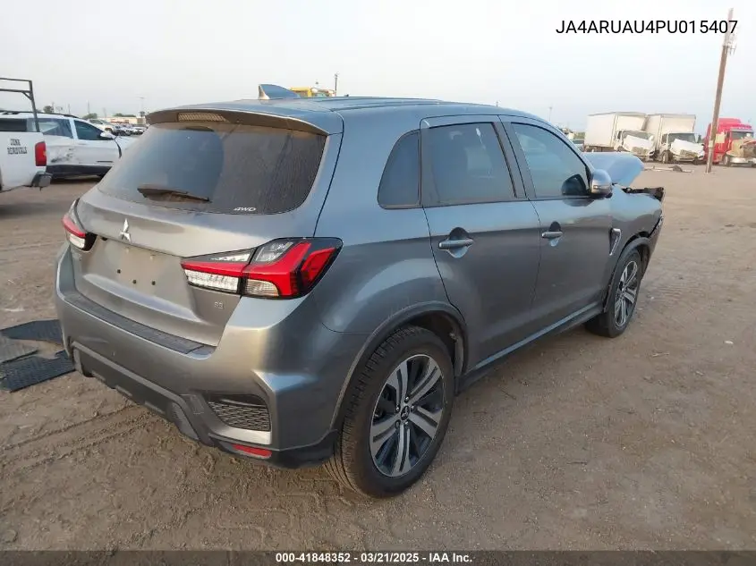2023 Mitsubishi Outlander Sport 2.0 Se Awc VIN: JA4ARUAU4PU015407 Lot: 41848352