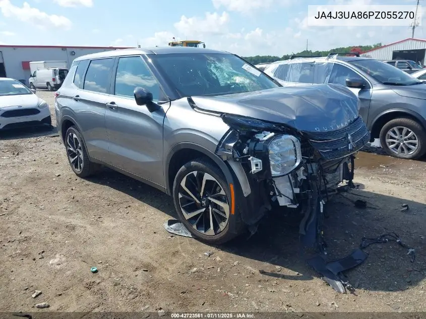 2023 Mitsubishi Outlander Se 2.5 2Wd VIN: JA4J3UA86PZ055270 Lot: 42723561