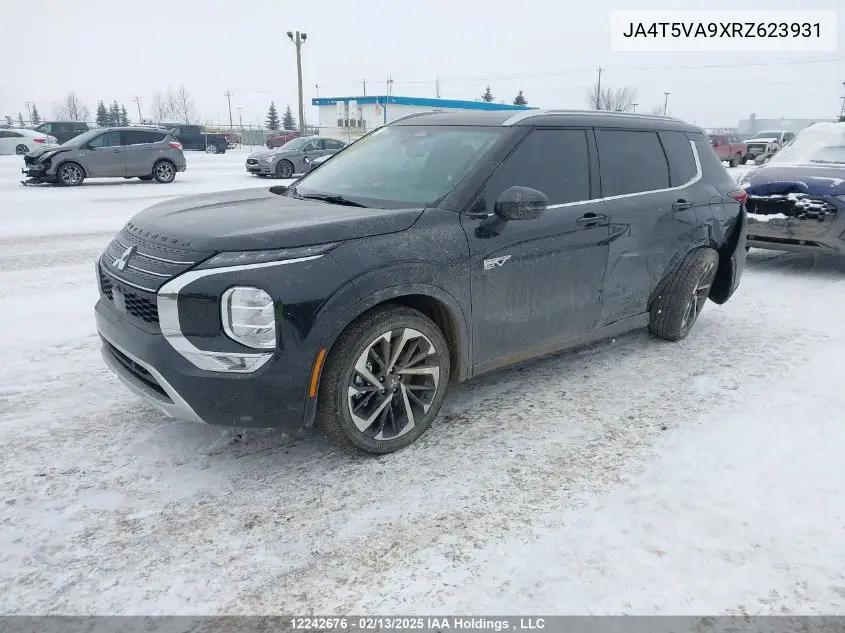 2024 Mitsubishi Outlander Se/Ralliart VIN: JA4T5VA9XRZ623931 Lot: 12242676