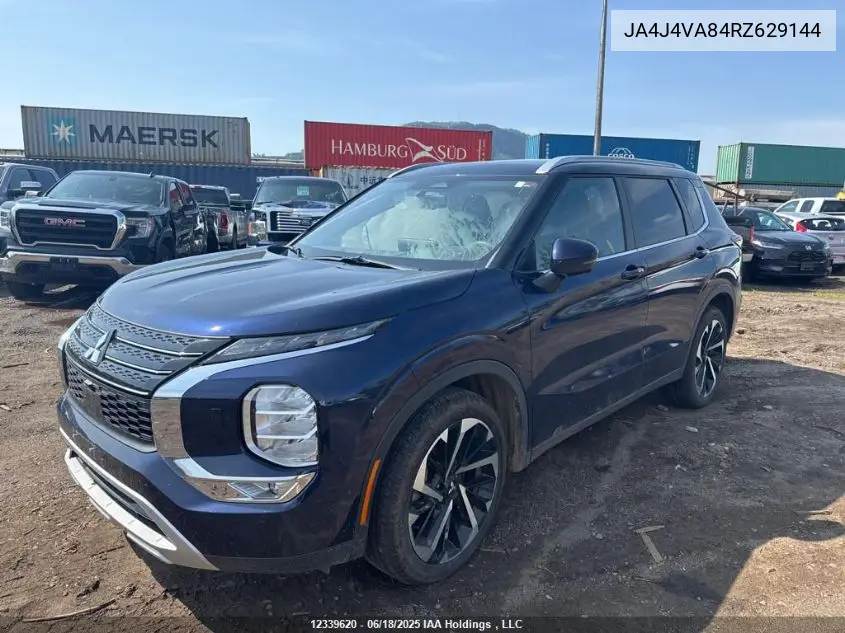 2024 Mitsubishi Outlander VIN: JA4J4VA84RZ629144 Lot: 12339620