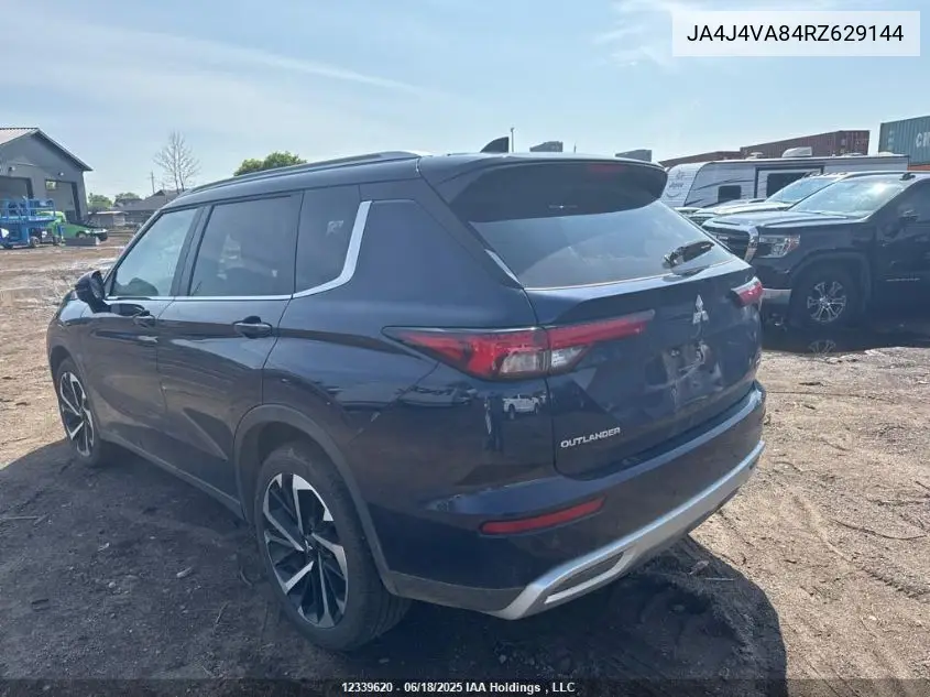 2024 Mitsubishi Outlander VIN: JA4J4VA84RZ629144 Lot: 12339620