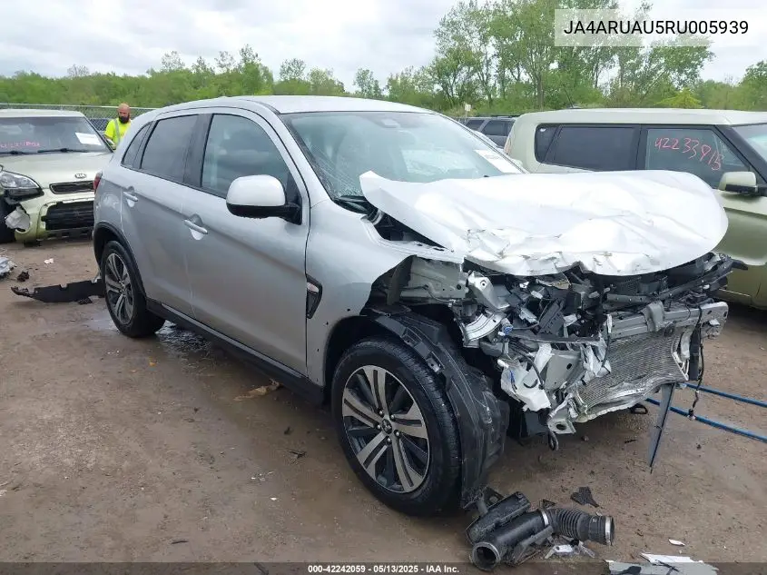 2024 Mitsubishi Outlander Sport 2.0 Es Awc VIN: JA4ARUAU5RU005939 Lot: 42242059