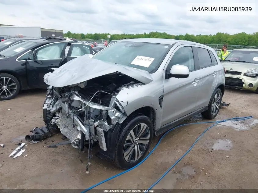 2024 Mitsubishi Outlander Sport 2.0 Es Awc VIN: JA4ARUAU5RU005939 Lot: 42242059