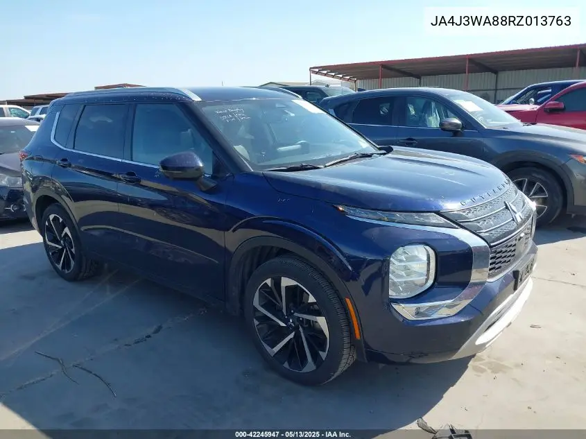 2024 Mitsubishi Outlander Sel 2.5 2Wd VIN: JA4J3WA88RZ013763 Lot: 42245947