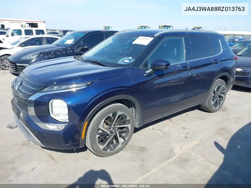 2024 Mitsubishi Outlander Sel 2.5 2Wd VIN: JA4J3WA88RZ013763 Lot: 42245947