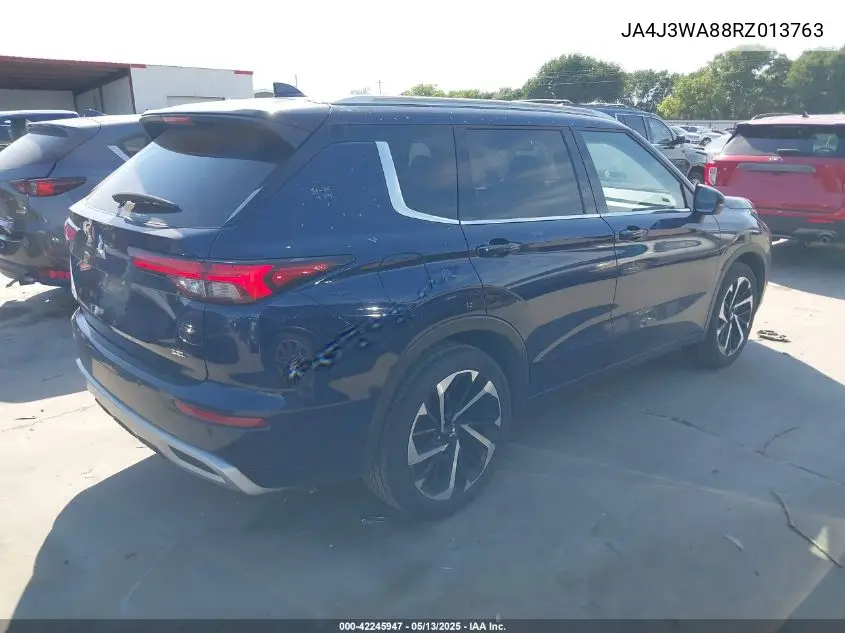 2024 Mitsubishi Outlander Sel 2.5 2Wd VIN: JA4J3WA88RZ013763 Lot: 42245947
