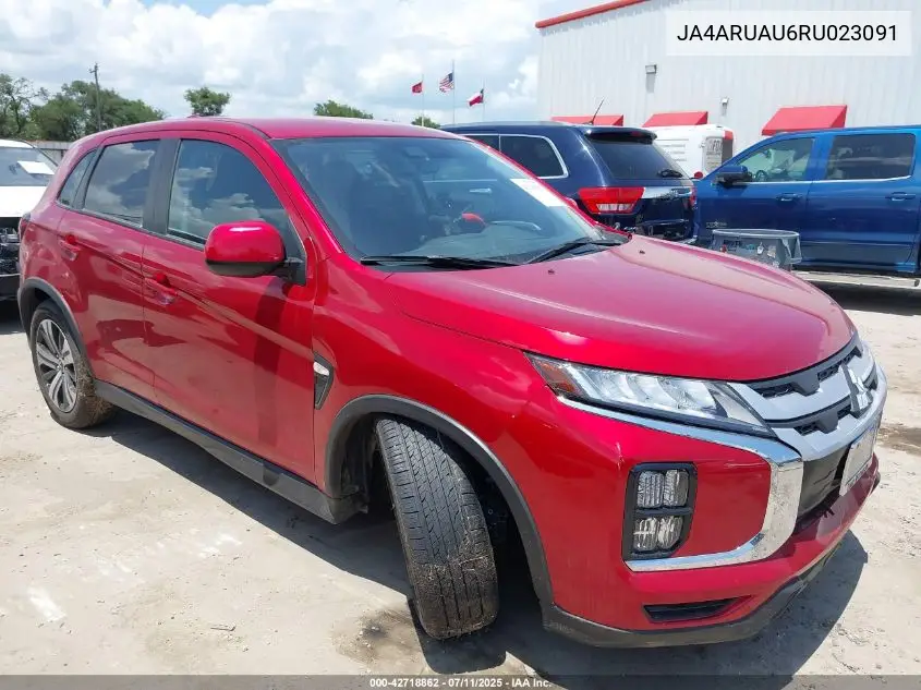 2024 Mitsubishi Outlander Sport 2.0 Es Awc VIN: JA4ARUAU6RU023091 Lot: 42718862