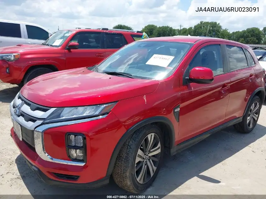 2024 Mitsubishi Outlander Sport 2.0 Es Awc VIN: JA4ARUAU6RU023091 Lot: 42718862