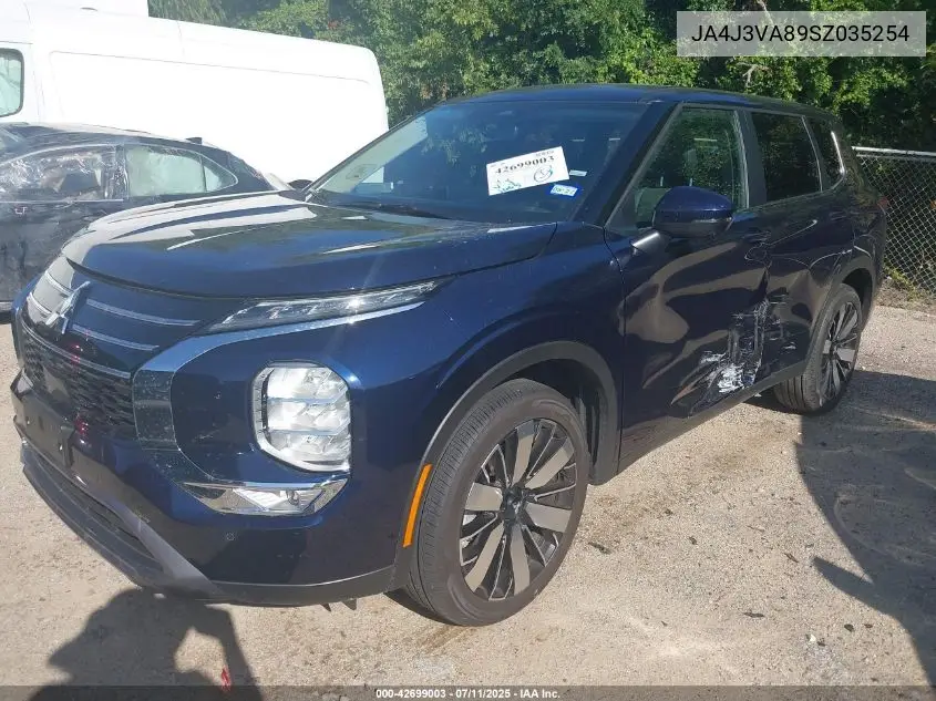 2025 Mitsubishi Outlander Se/Diamond Trail Edition VIN: JA4J3VA89SZ035254 Lot: 42699003