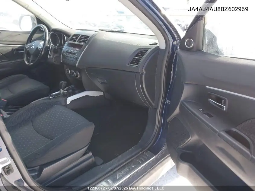 2011 Mitsubishi Rvr Gt VIN: JA4AJ4AU8BZ602969 Lot: 12236072