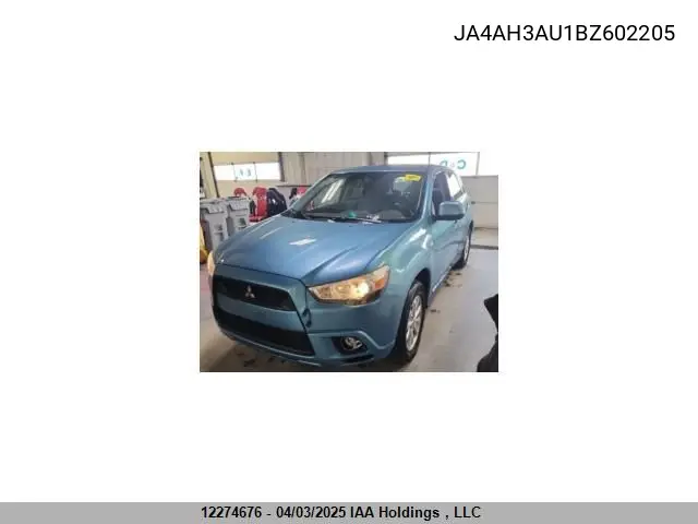 2011 Mitsubishi Rvr Se VIN: JA4AH3AU1BZ602205 Lot: 12274676