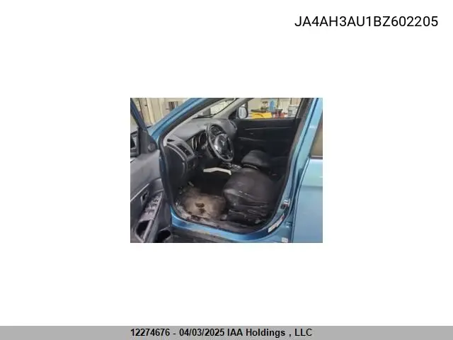 2011 Mitsubishi Rvr Se VIN: JA4AH3AU1BZ602205 Lot: 12274676
