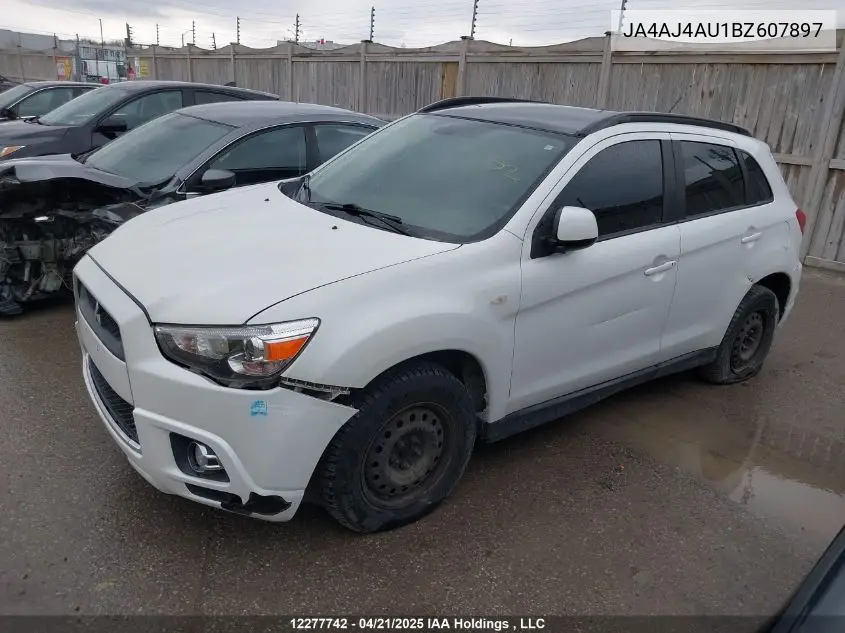 2011 Mitsubishi Rvr VIN: JA4AJ4AU1BZ607897 Lot: 12277742
